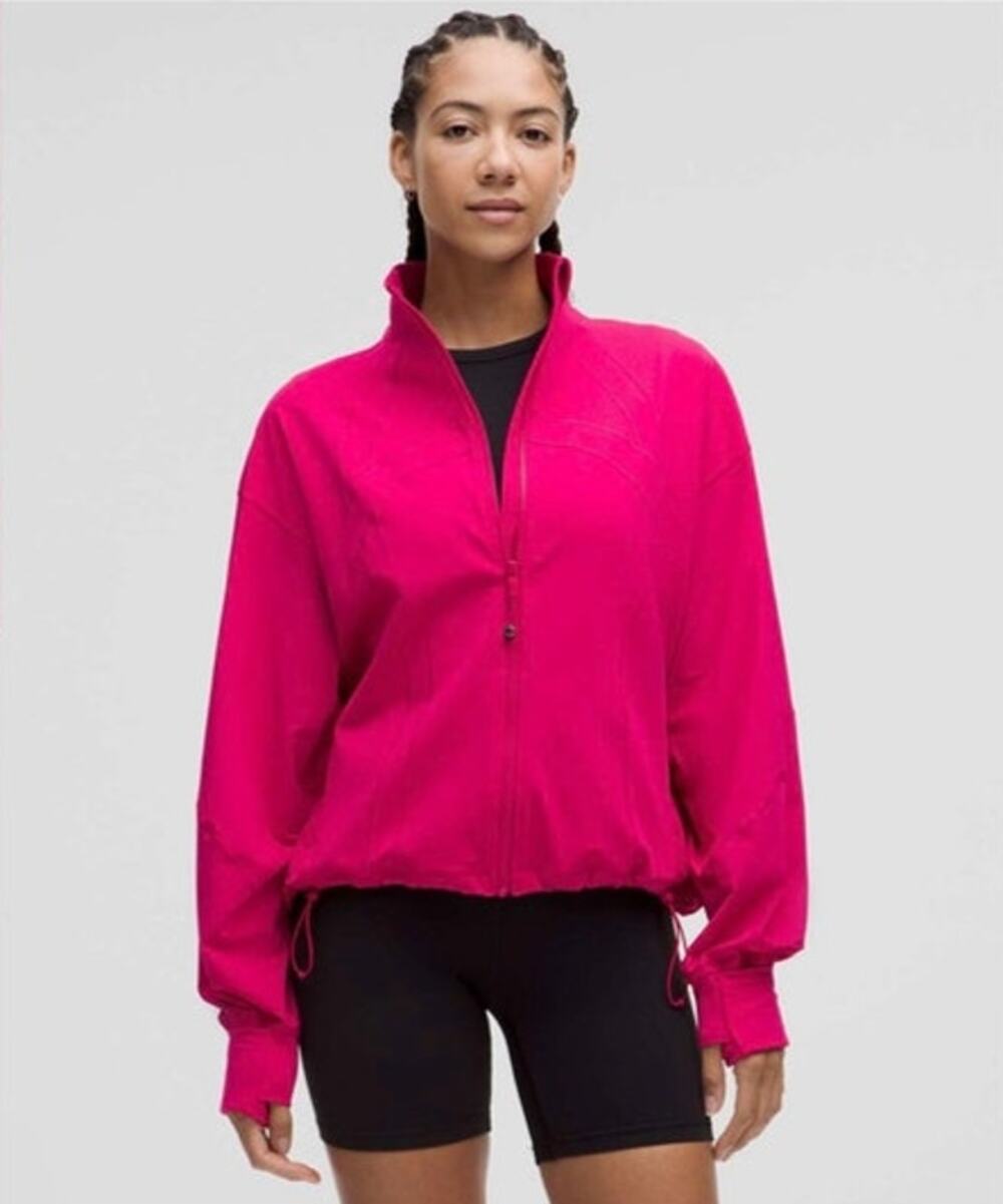 Lululemon Define Relaxed-Fit Jacket *Luon Passionate Pink Sz 2 Athleisure Active